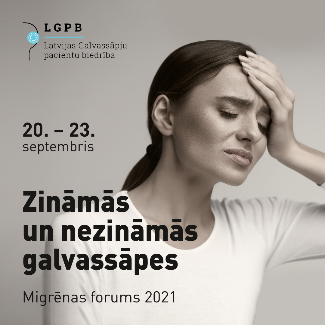 Zināmas un nezināmas galvassāpes – notiks pirmais migrēnas forums Latvijā